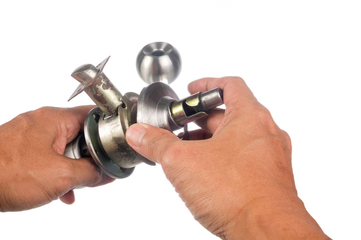 Portable lock repair for temporary access